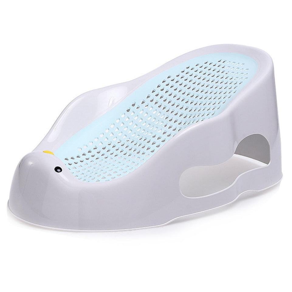 Baby Bath Support Portable Soft Non-Slip Lounger for 0-6 Months Infant blue