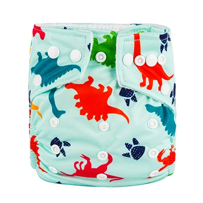 [BABYLAND] 2022 Baby Cloth Diapers Ecological Adjustable Pocket Nappy Fit 3-15kg Baby Washable Reusable Diaper Covers Girls boys