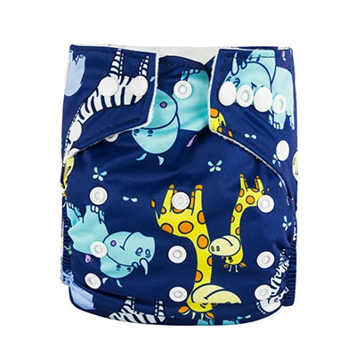[BABYLAND] 2022 Baby Cloth Diapers Ecological Adjustable Pocket Nappy Fit 3-15kg Baby Washable Reusable Diaper Covers Girls boys