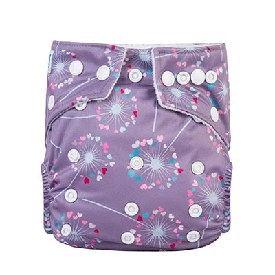 [BABYLAND] 2022 Baby Cloth Diapers Ecological Adjustable Pocket Nappy Fit 3-15kg Baby Washable Reusable Diaper Covers Girls boys