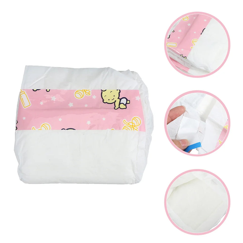 10 Pcs Diaper Toy Diapers for Baby Accessories Nappies Decor Decorative Toys