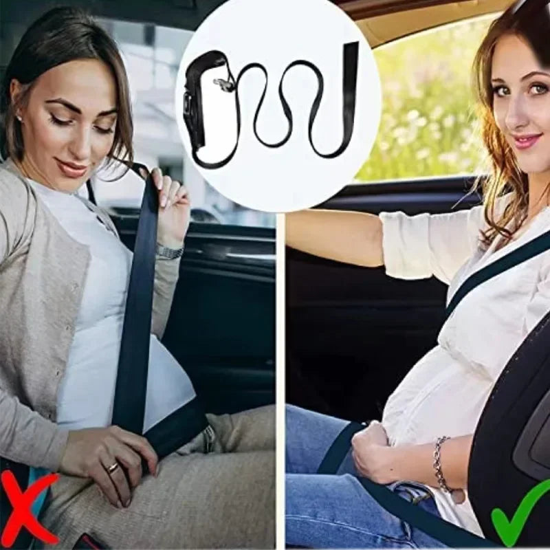 Safety Belt for Pregnant Women To Protect Belly Car Seat Safety for Pregnant Woman Pregnancy Seat Belt Adjuster Auto Accessories