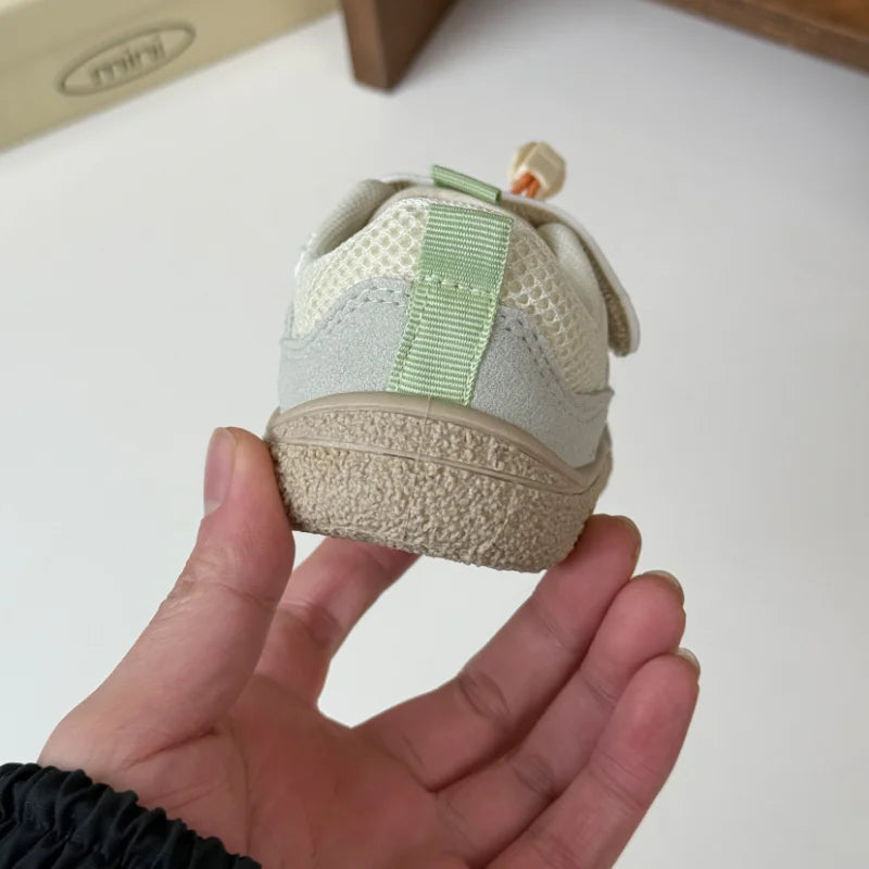 Baby Shoes 2025 Spring Autumn New Fashionable Lightweight Casual Shoes Boys Girls Outdoor Baotou Mountaineering Shoes