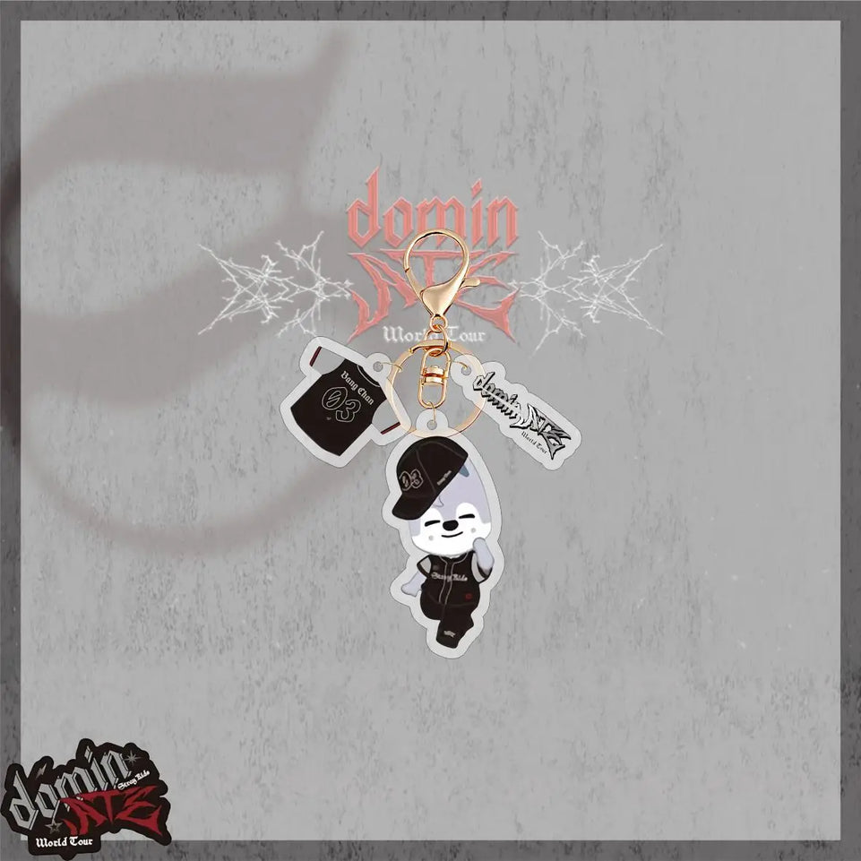 Stray Kids New Acrylic Keychain SKZOO Cartoon ATE, Bag Pendant Accessories Jewelry Star Peripherals