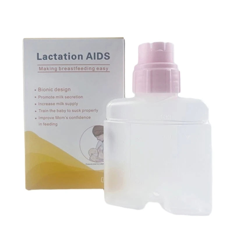 Ergonomic Milk Supplementer Milk Buddy Baby Bottle Aid A Convenient Tool Parenting Assistant ABS for Assisted Feeding