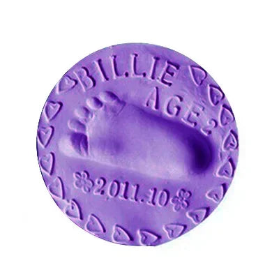Baby Birth Souvenirs Hand Footprint Makers Handprint Fingerprint Inkpad Casting DIY Clay Toys for Kids Newborn Souvenir Gifts