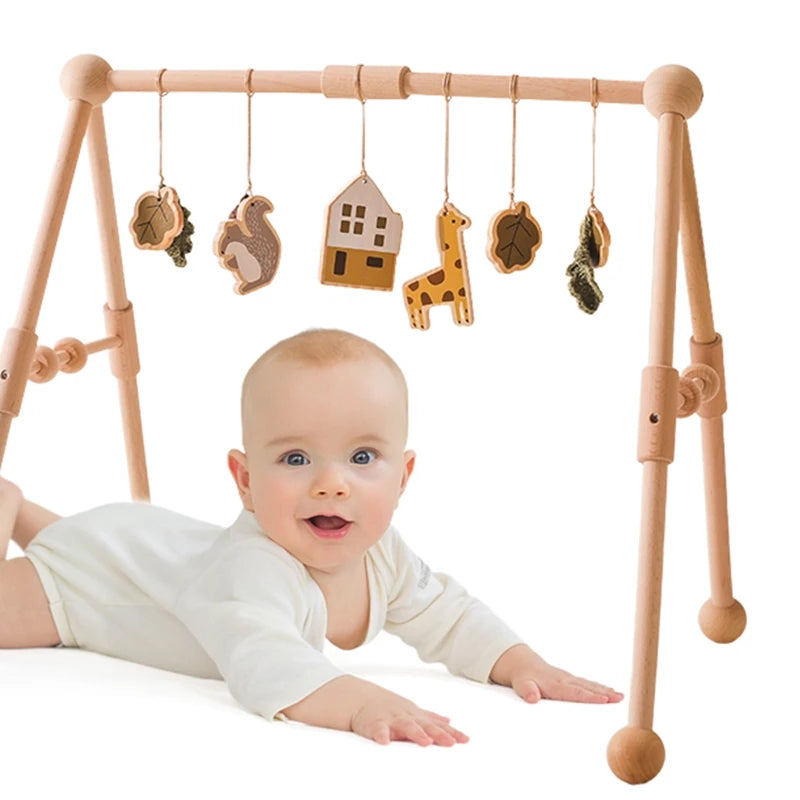 Baby Crochet Rattle Toys Rabbit Teether Toys Pacifier Chain Pendant Play Activity Gym Hanging Toys For Newborn Teething Toys