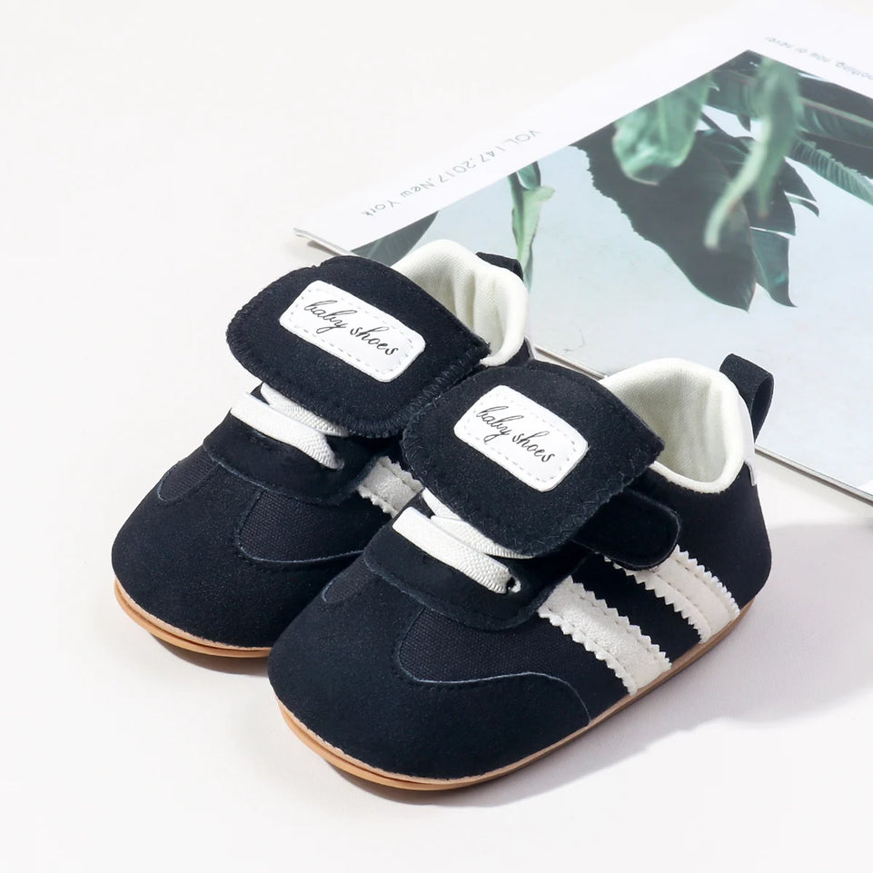 Baby Shoes - Spring And Autumn New Style Walking Shoes, Retro Style Shoes, Boys' And Girls' Baby Casual Anti-Slip Shoes