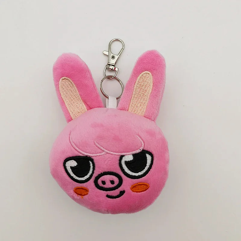 Kawaii 16cm Skzoo Plush Toys Keychain  Accessories Pendant Stray Kids Skz&Stay Stuffed Dolls Cartoon Stuffed Animals Fans Gift