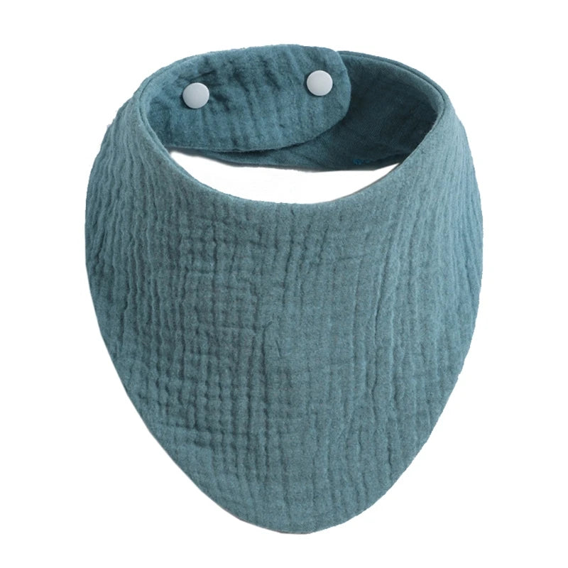 Baby Infants Feeding Bibs Soft Cotton Bandana Saliva Towel Toddler for Triangle Drool Scarf Newborn Burp Cloth