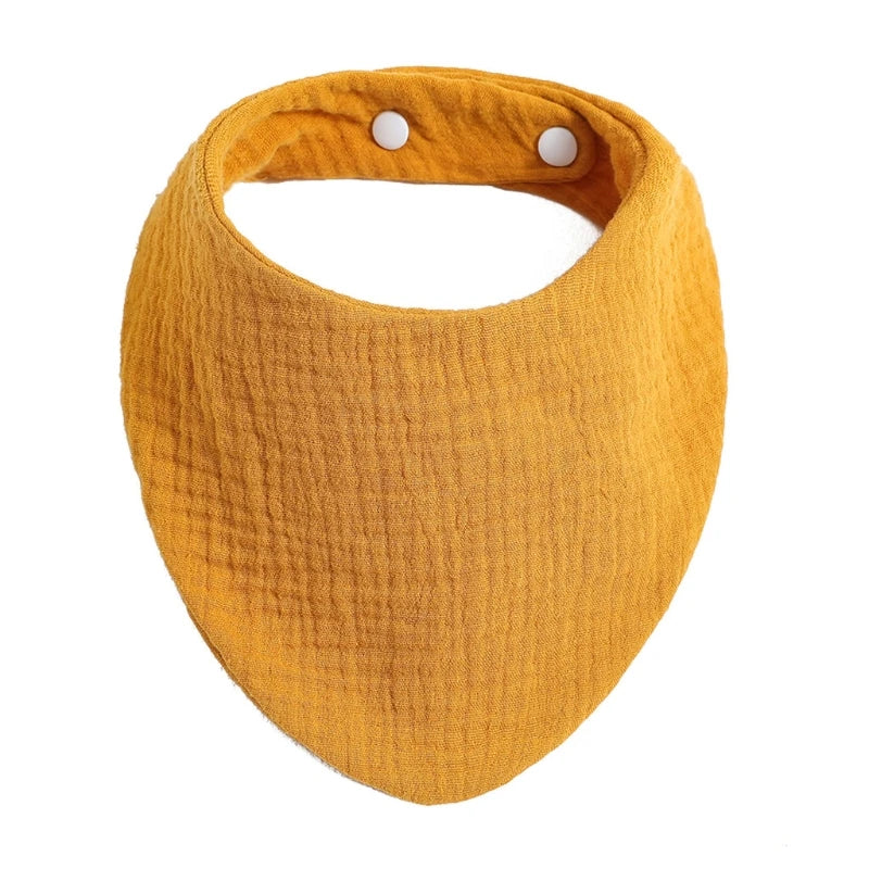 Baby Infants Feeding Bibs Soft Cotton Bandana Saliva Towel Toddler for Triangle Drool Scarf Newborn Burp Cloth