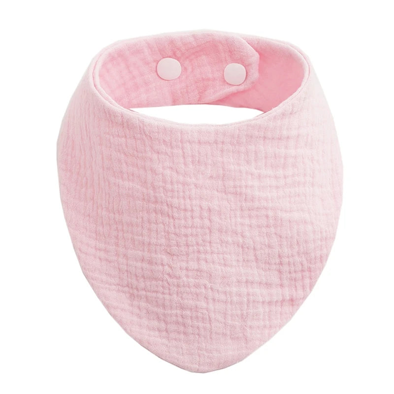 Baby Infants Feeding Bibs Soft Cotton Bandana Saliva Towel Toddler for Triangle Drool Scarf Newborn Burp Cloth