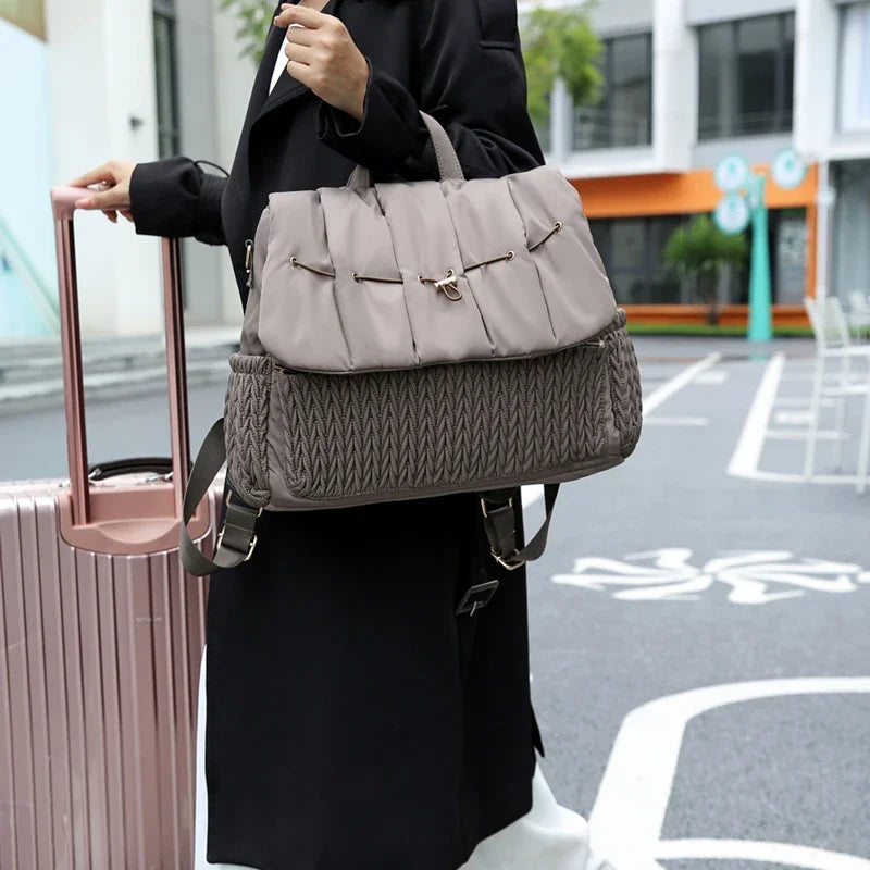 Baby Diaper Bag Pregnant Women's Hospital Newborn Nurse Bag Waterproof Bag Suitable for Mothers and Babies Travel Stroller Bag