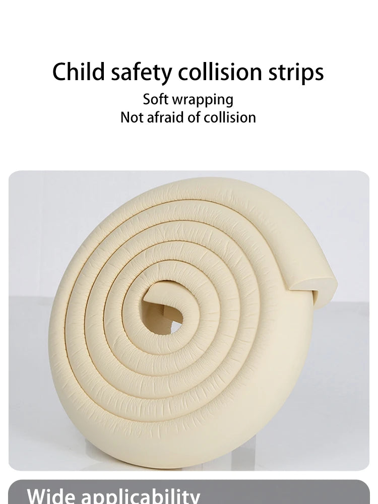 Table Corner Safety Bumper Strips Baby Protection Strips Bumper Corner Soft Cover Strips Table Corner Protection Anti Crash