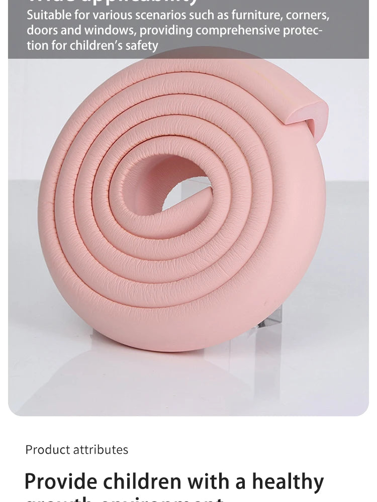 Table Corner Safety Bumper Strips Baby Protection Strips Bumper Corner Soft Cover Strips Table Corner Protection Anti Crash