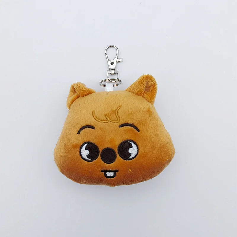 Kawaii 16cm Skzoo Plush Toys Keychain  Accessories Pendant Stray Kids Skz&Stay Stuffed Dolls Cartoon Stuffed Animals Fans Gift