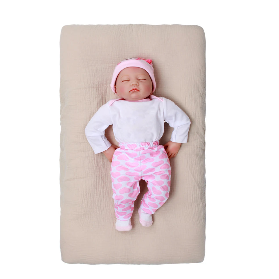 Baby Bed Sheet Baby Bedding Solid Color Baby Fitted Sheets Cotton Crib Mattress Children's Bed Cover For Newborn Baby Bed Sheet