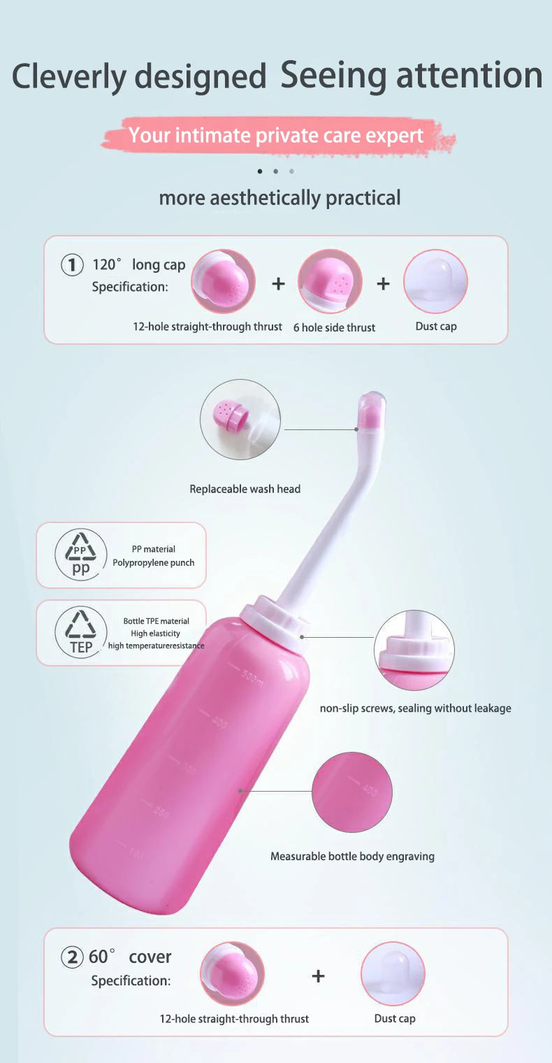 Baby Butt Cleaning Mom Peri Bottle For Postpartum Essentials Feminine Care Mom Wash For Perineal Recovery Cleansing After Birth