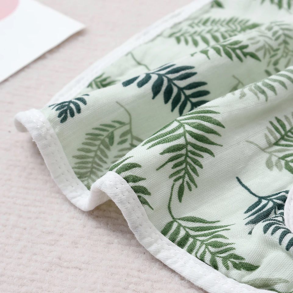 Kangobaby #My Soft Life# New 5pcs Set Breathable Bamboo Cotton Newborn Muslin Feeding Bib Antibacterial Baby Burp Cloth