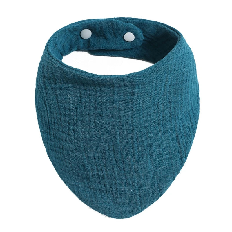 Baby Infants Feeding Bibs Soft Cotton Bandana Saliva Towel Toddler for Triangle Drool Scarf Newborn Burp Cloth