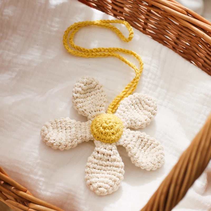 Baby Crochet Rattle Toys Rabbit Teether Toys Pacifier Chain Pendant Play Activity Gym Hanging Toys For Newborn Teething Toys