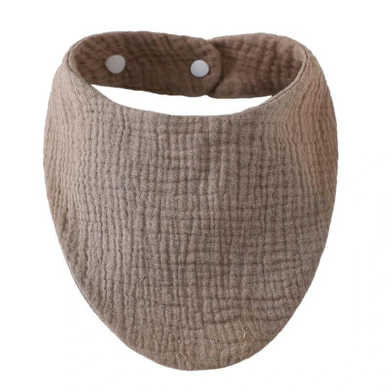 Baby Infants Feeding Bibs Soft Cotton Bandana Saliva Towel Toddler for Triangle Drool Scarf Newborn Burp Cloth