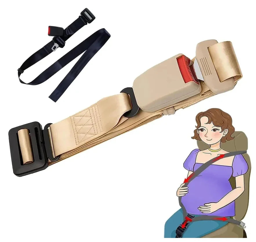 Safety Belt for Pregnant Women To Protect Belly Car Seat Safety for Pregnant Woman Pregnancy Seat Belt Adjuster Auto Accessories