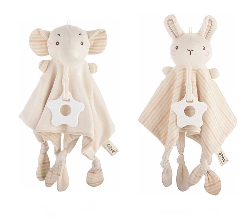 Baby Soothing Towel, Baby Water Towel, Dental Gum, Ringing Bell, Newborn Baby Toy, Biteable
