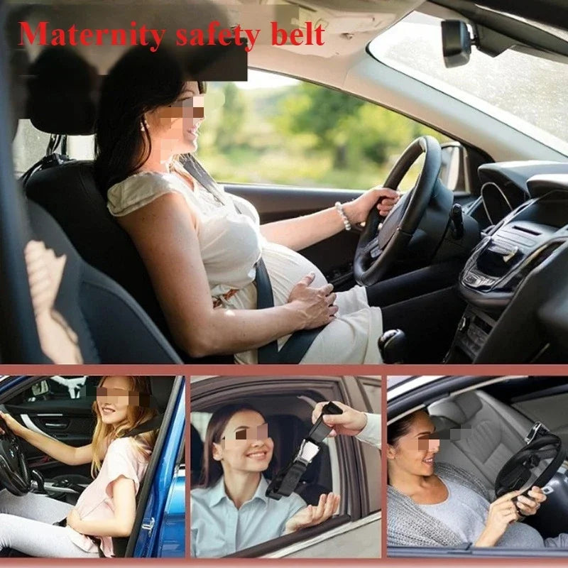 Safety Belt for Pregnant Women To Protect Belly Car Seat Safety for Pregnant Woman Pregnancy Seat Belt Adjuster Auto Accessories