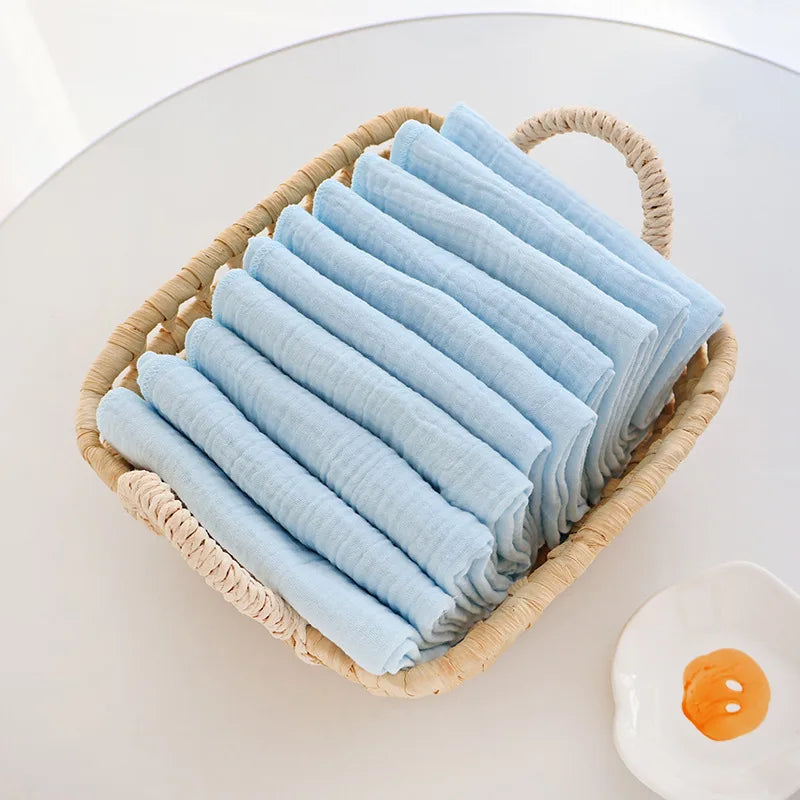 10pc/pack Baby Diapers 100% Cotton Resuable Washable Cloth Diaper Cover for Newborn Nappy Absorbent Gauze Baby Items