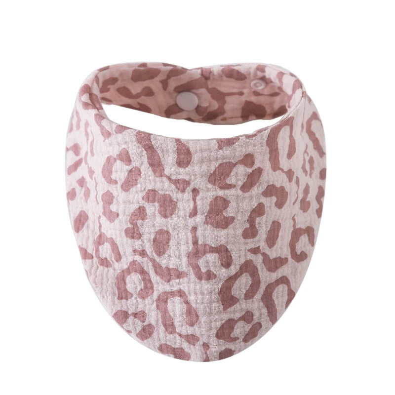 Baby Infants Feeding Bibs Soft Cotton Bandana Saliva Towel Toddler for Triangle Drool Scarf Newborn Burp Cloth