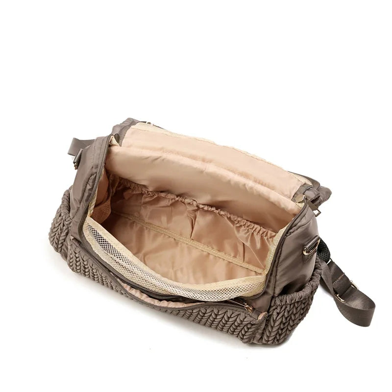 Baby Diaper Bag Pregnant Women's Hospital Newborn Nurse Bag Waterproof Bag Suitable for Mothers and Babies Travel Stroller Bag