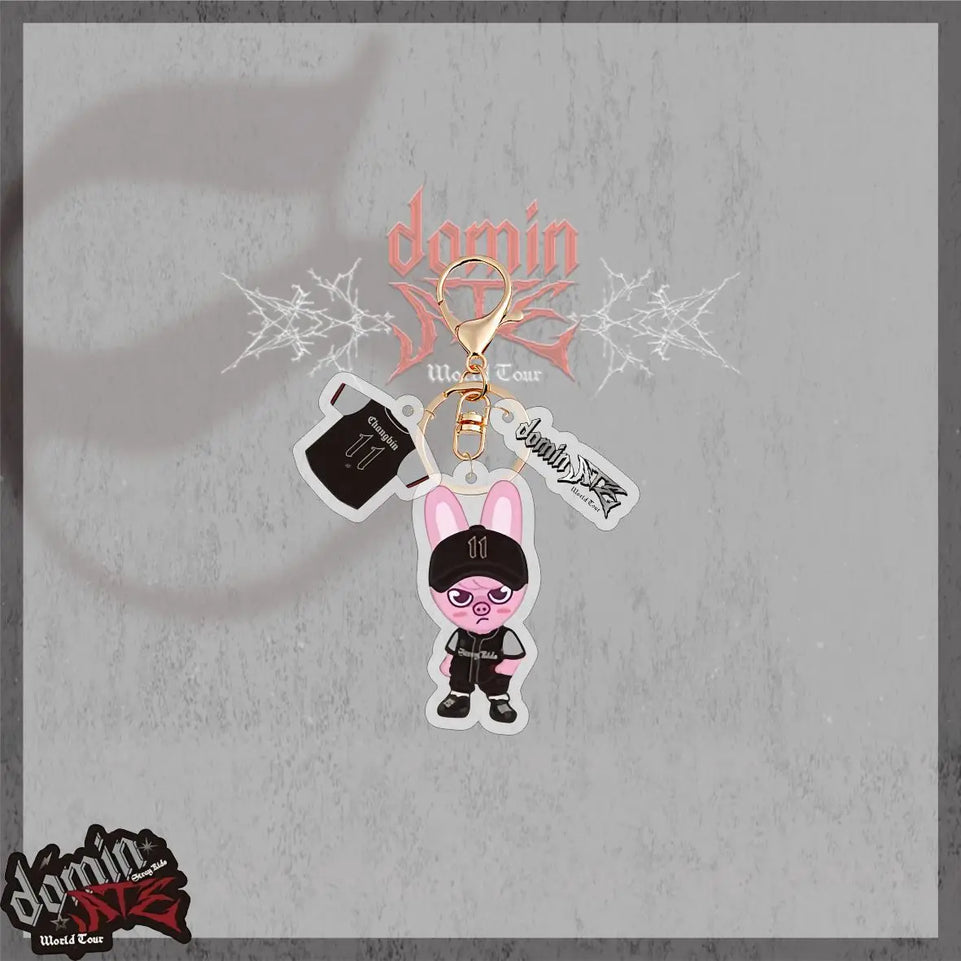 Stray Kids New Acrylic Keychain SKZOO Cartoon ATE, Bag Pendant Accessories Jewelry Star Peripherals