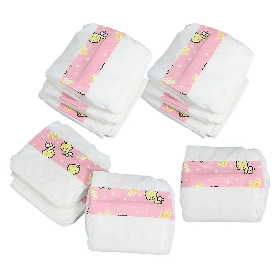 10 Pcs Diaper Toy Diapers for Baby Accessories Nappies Decor Decorative Toys