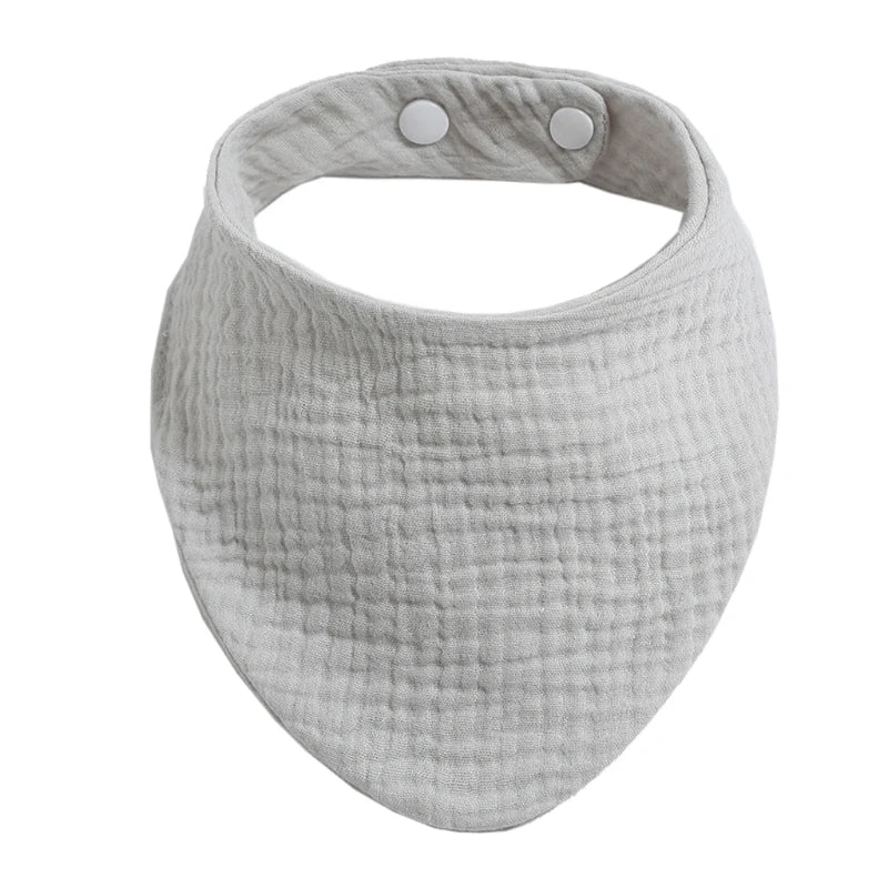 Baby Infants Feeding Bibs Soft Cotton Bandana Saliva Towel Toddler for Triangle Drool Scarf Newborn Burp Cloth