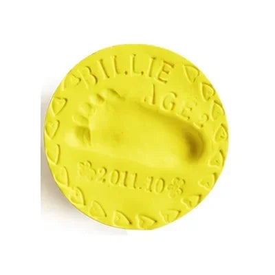 Baby Birth Souvenirs Hand Footprint Makers Handprint Fingerprint Inkpad Casting DIY Clay Toys for Kids Newborn Souvenir Gifts