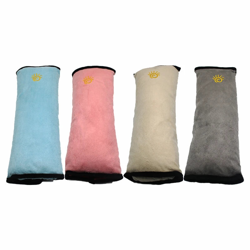 Baby Pillow Car Safety Belt & Seat Sleep Positioner Protect Shoulder Pad Adjust Vehicle Seat Cushion for Kids Baby Playpens