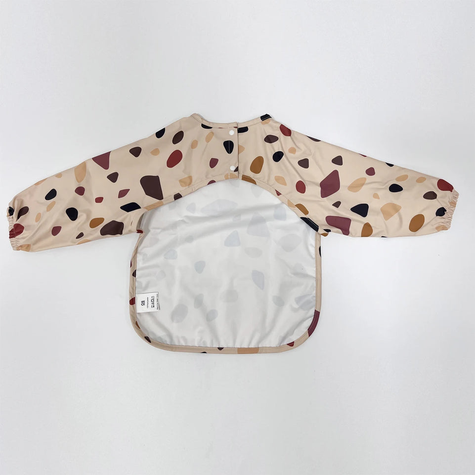 Baby's bib cover for children to practice eating, drawing anti dirt protective clothing for children to eat, drawing anti dirt a