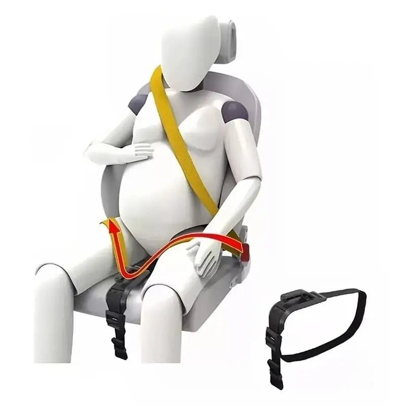 Comfort Safety for Maternity Moms Belly Protect Unborn Baby Pregnant Woman Driving Safe Belt Pregnant Car Seat Belt Adjuster