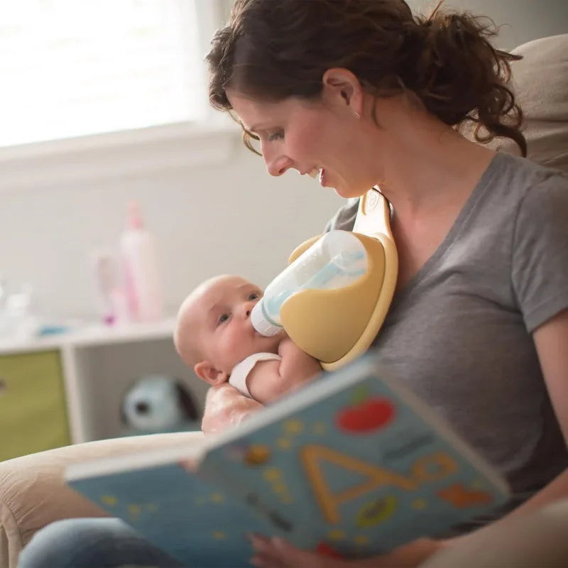Hands - Free Bottle Holder for Baby, Rotatable Feeding Device, Free Up Your Hands