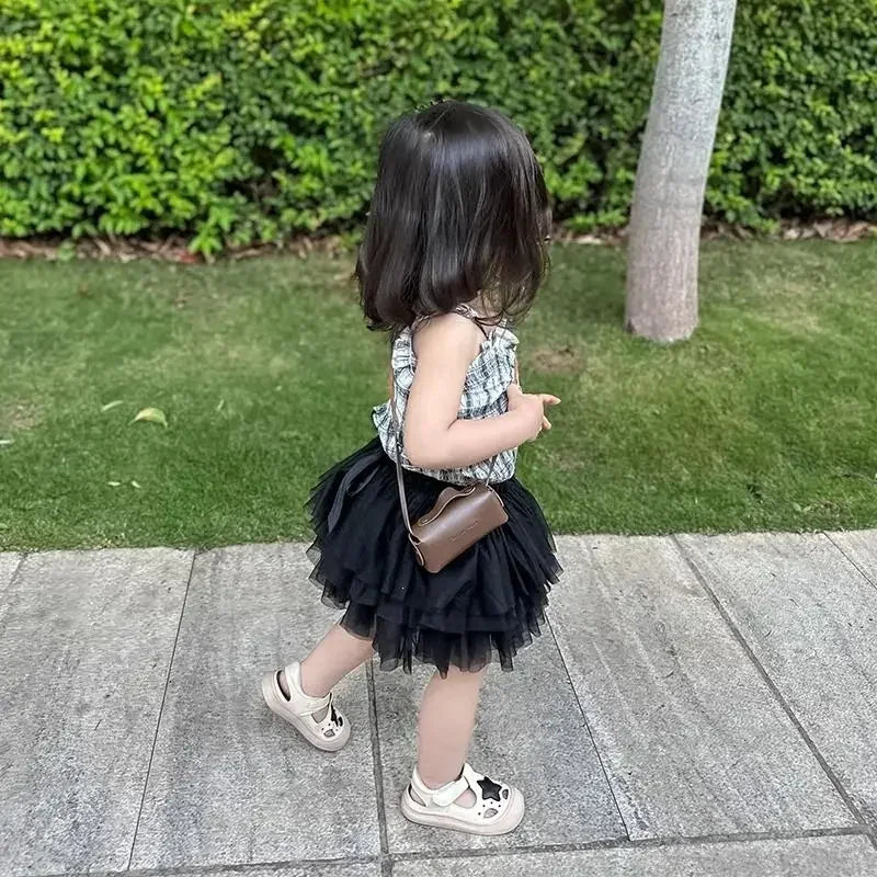 Baby Beach Shoes Non-slip Soft Sole 2025 Summer New Kids Walking Shoes Hollowed-out Breathable Baby Flat Shoes Cute Stars Sweet