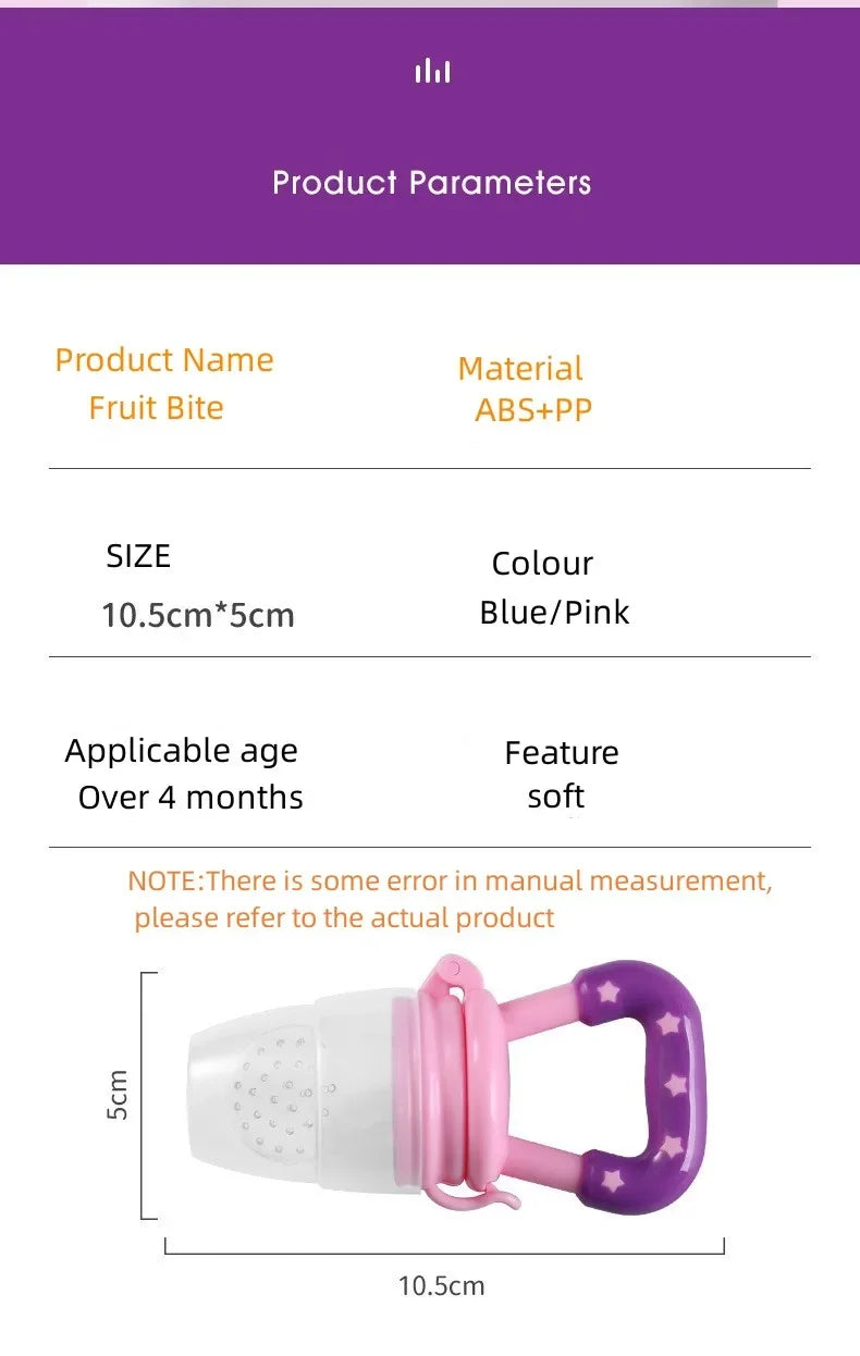 3 in 1 Baby Learn Feeding Drinking Water Straw Handle Teething Pacifier Nipple Fresh Food Fruit Milk Feeding Bottles Nibbler