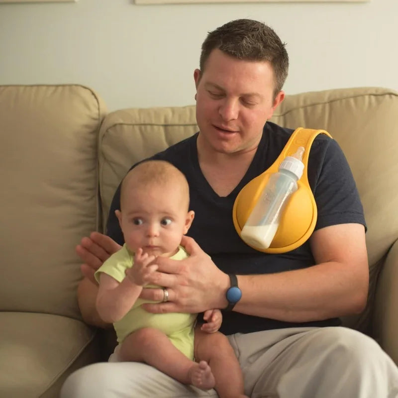 Hands - Free Bottle Holder for Baby, Rotatable Feeding Device, Free Up Your Hands