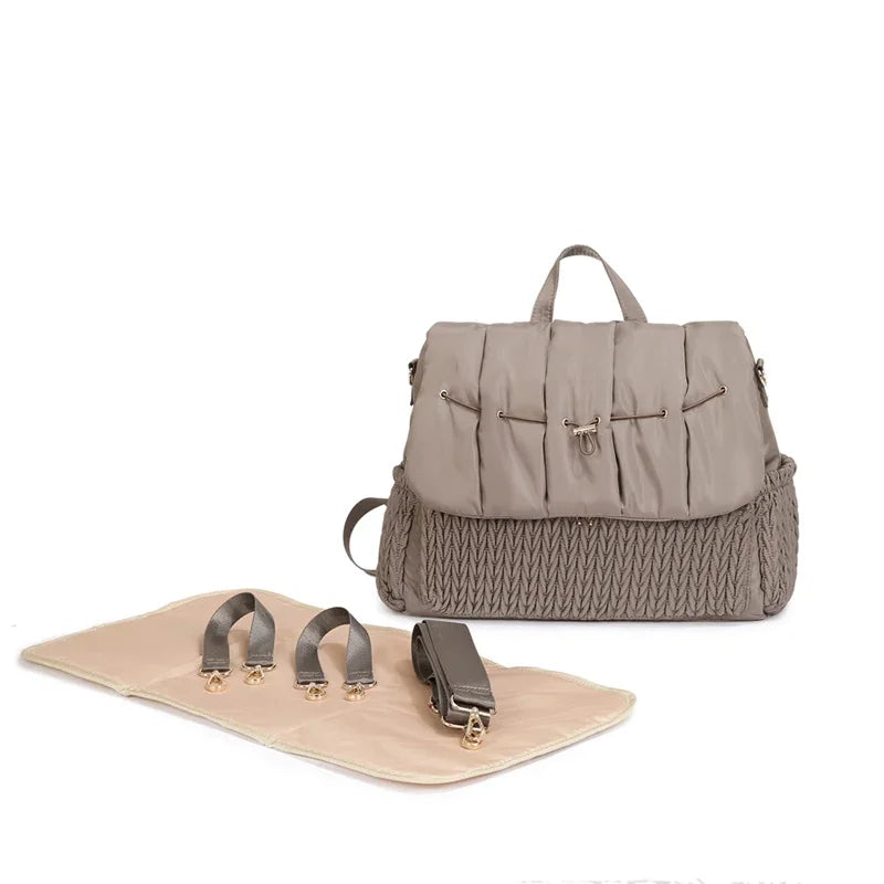 Baby Diaper Bag Pregnant Women's Hospital Newborn Nurse Bag Waterproof Bag Suitable for Mothers and Babies Travel Stroller Bag
