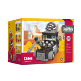 Hot Selling Kids Educational Toys Set Large Construction Vehicles Fire Trucks with Groundhog Game Consoles for Toddlers Gift