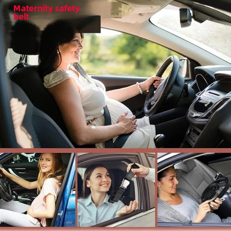 Safety Belt for Pregnant Women To Protect Belly Car Seat Safety for Pregnant Woman Pregnancy Seat Belt Adjuster Auto Accessories