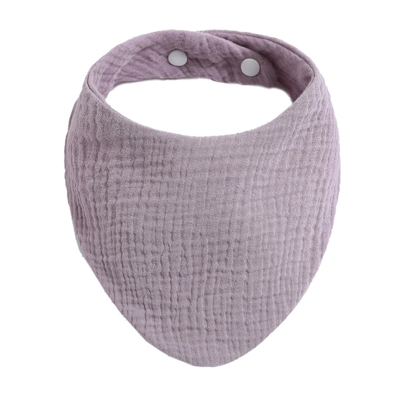 Baby Infants Feeding Bibs Soft Cotton Bandana Saliva Towel Toddler for Triangle Drool Scarf Newborn Burp Cloth