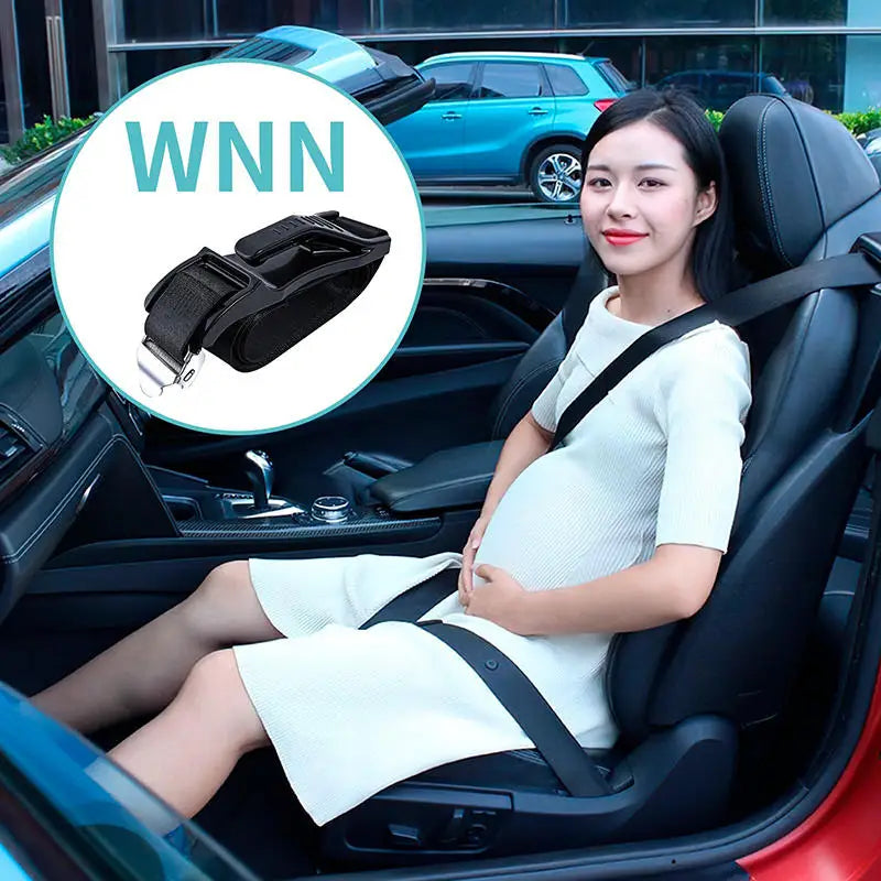Comfort Safety for Maternity Moms Belly Protect Unborn Baby Pregnant Woman Driving Safe Belt Pregnant Car Seat Belt Adjuster