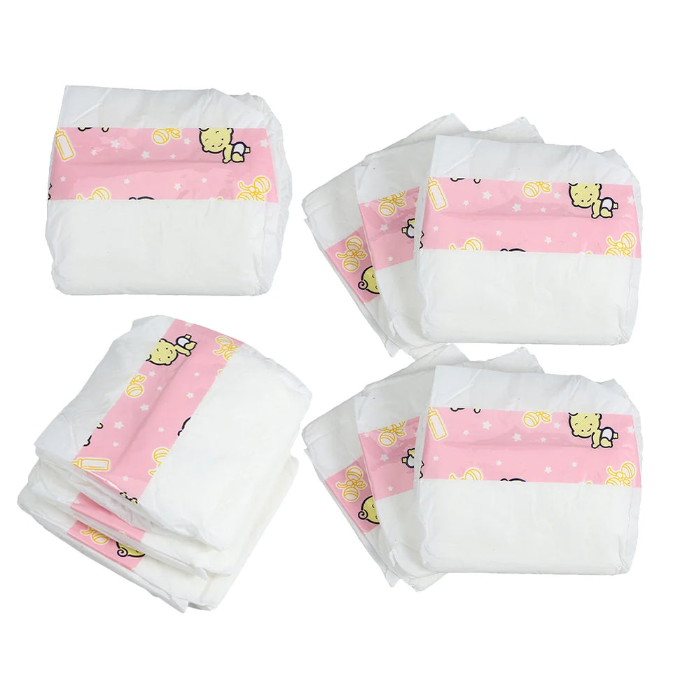 10 Pcs Diaper Toy Diapers for Baby Accessories Nappies Decor Decorative Toys