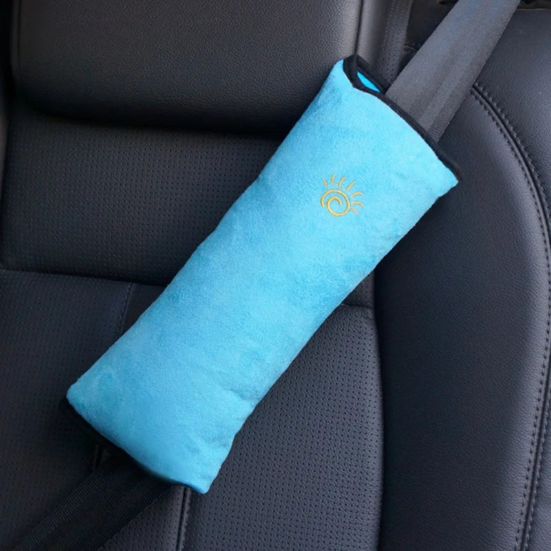 Baby Pillow Car Safety Belt & Seat Sleep Positioner Protect Shoulder Pad Adjust Vehicle Seat Cushion for Kids Baby Playpens